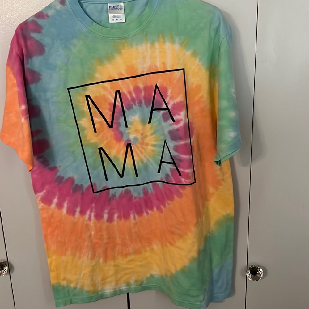 MAMA tie dye shirt